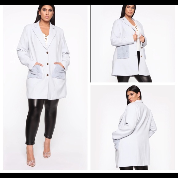 🔥BEAUTIFUL GRAY DAYZ COAT - Picture 1 of 5